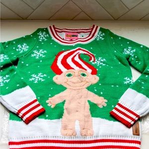 Christmas sweater from Tipsy Elves Trolls